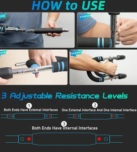 how to use twister arm trainer for men and women