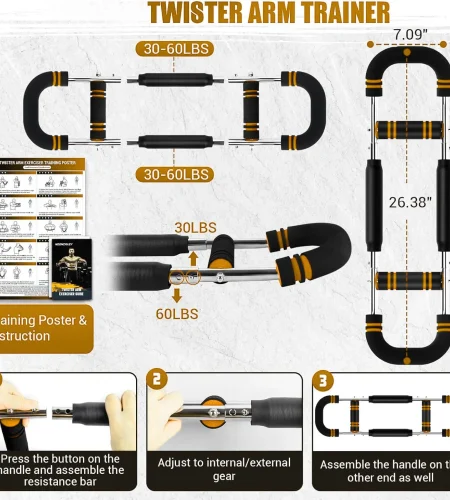 steps to use twister arm trainer